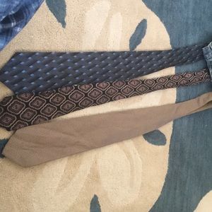 Three men’s ties